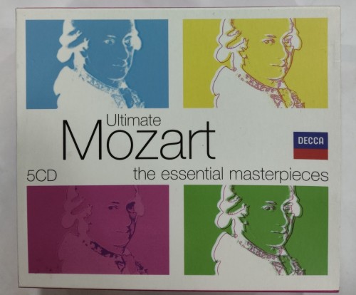 95%new 5cd ultimate Mozart the essential masterpieces 1n