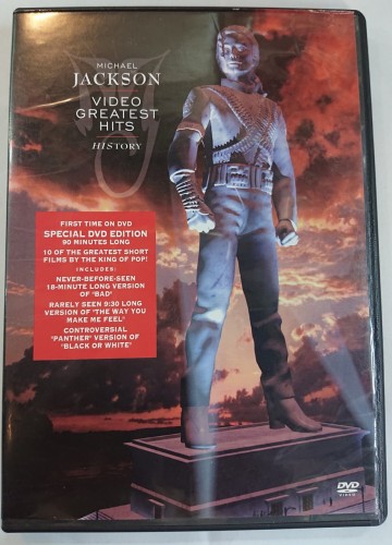 二手dvd michael jackson history