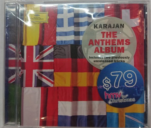 全新cd karajan the anthems album