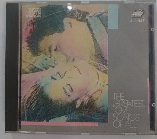 二手95%新 日版cd the greaet love songs of all 