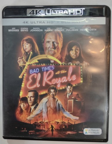 95%new 港版4k+bd bad times at the El Royale 2n