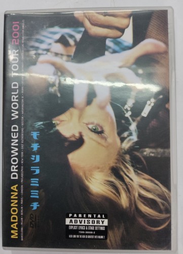 DVD madonna drowned world tour 2001