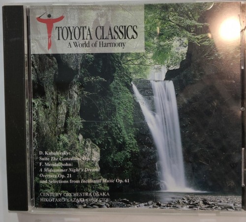 95%new CD Toyota classics a world of harmony made in japan