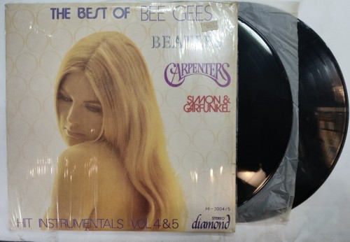 95%new 2黑膠 Lp bee gees the best of bee gees Beatles. carpenters. simmon & garfunkel