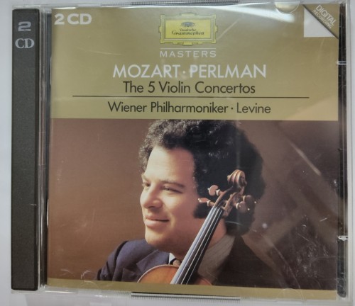 95%new 2cd mozart perlman the 5 violin concertos 12m