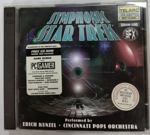 二手95%new cd Symphonic star trek