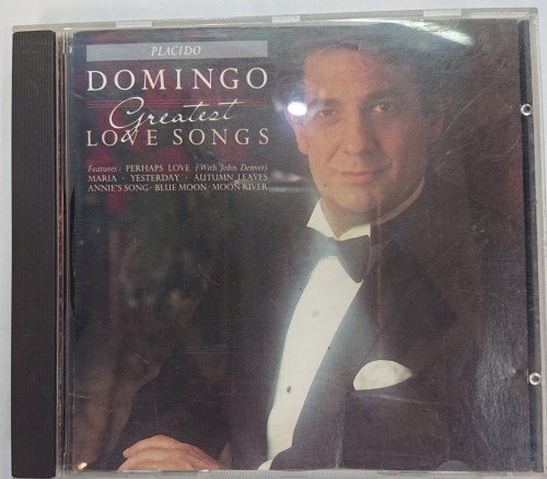 二手90%新 cd placido domingo greatest love song