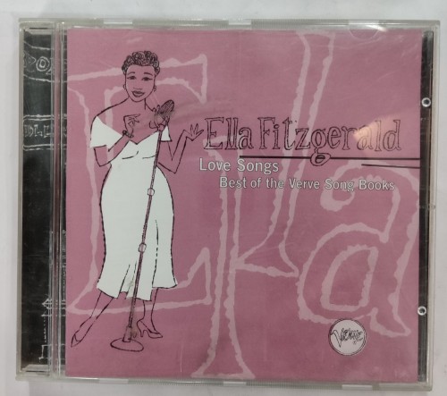 95%new Cd Ella Fitzgerald love songs the best of the verve song books 2n