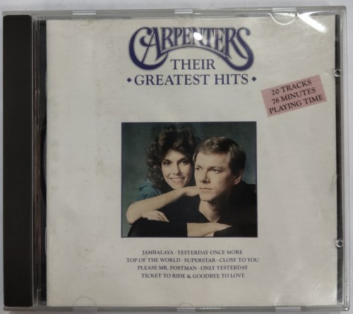 二手90%new Cd carpenters their greatest hits 銀圈西德版