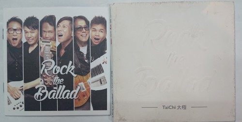 二手90%新 cd Taichi 太極 rock the ballad. (欠外盒)