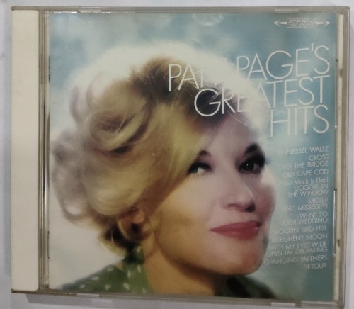 二手95%新 日版CD Patti page's greatest hits