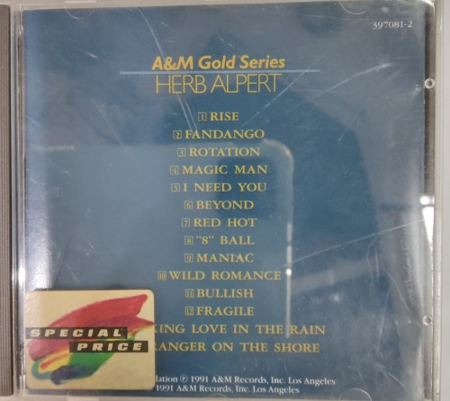 CD A&M gold series herb alpert