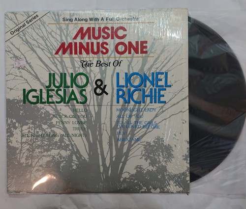 二手90%新 黑膠唱片 Lp the bet of juio ilesas & lionel richie