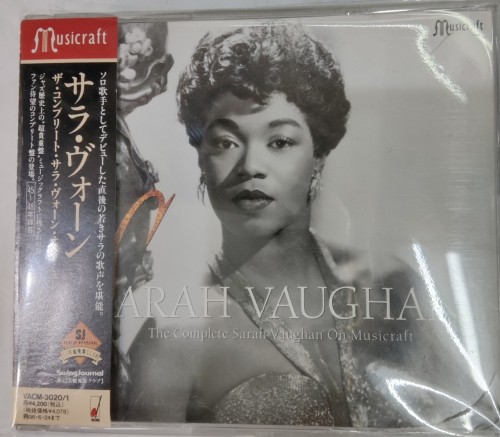 日版CD Sarah Vaughan the complete sarah Vaughan on musicraft 9n