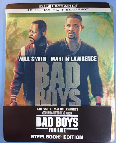 全新限量港版鐵盒:4k+bd bad boys for life 重案夢幻再重組