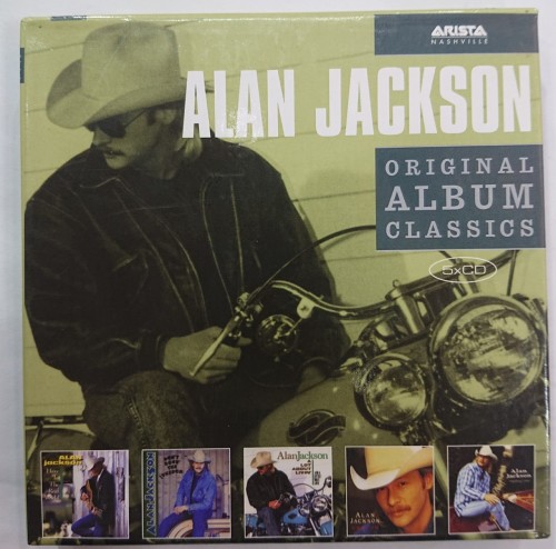 二手95%新 5cd Alan jackson original album classics