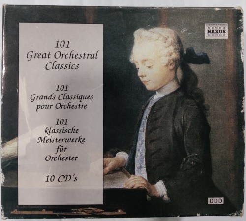 二手95%new 10cd 101 great orchestral classics