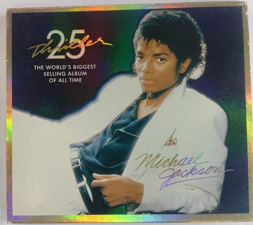 二手90%新 Cd+dvd michael jackson thriller