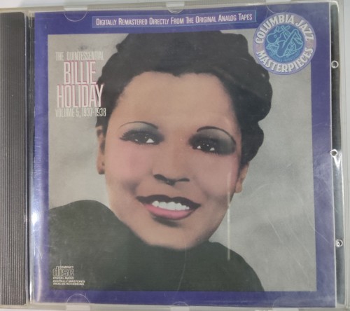 Cd Billie holiday the quintessential Billie holiday V 1937-38 5n