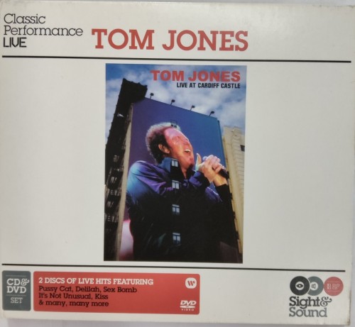 95%new CD tom jones live at castle 12m