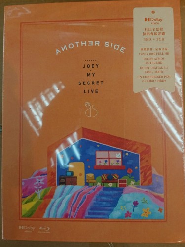 全新bd+cd 容祖兒 another side joey my secret live