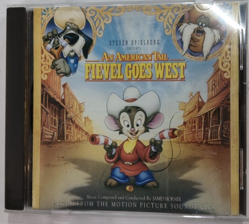 95%new 原聲CD An American tail Fievel goes west  1n