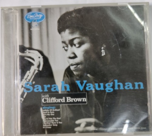 Cd Sarah Vaughan with Clifford brown 9n