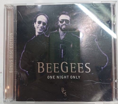 二手1級新 2cd BeeGees one night only