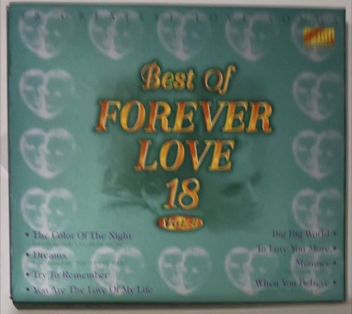 二手90%新CD best forever love 18 vol.3