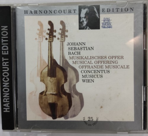 95%new CD harnoncourt edition Johann Sebastian Bach（1585-1750）