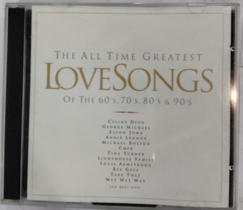 95%new 2Cd the all time greatest love songs of the 60' 70's & 80's 3n