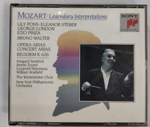 二手95%新 3cd Mozart legendary interpretations