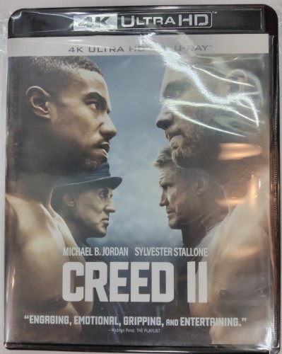 95%new 港版4k+bd Creed 2 王者之後-重拳復仇 2n