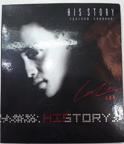 二手95%新 3cd+vcd 張國榮 his story