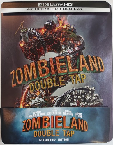 二手1級新 港版鐵盒:4k+bd Zomblieland double tap喪屍樂園:連環屍殺