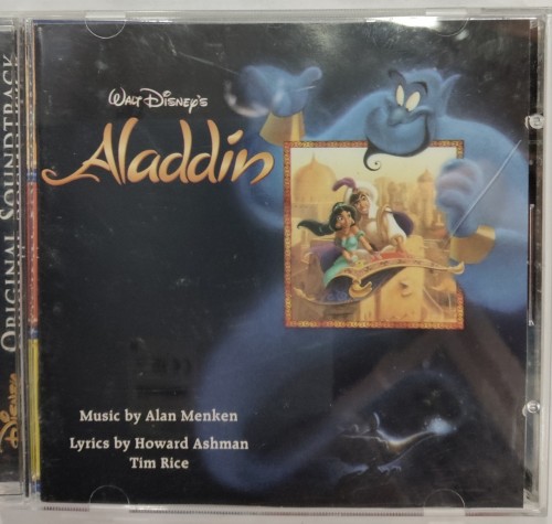 二手95$新 原聲cd Aladdin 德版