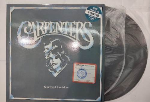 90%new 2Lp 黑膠 carpenters yesterday once more