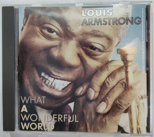 95%新 Cd Louis Armstrong what a wonderful 德版