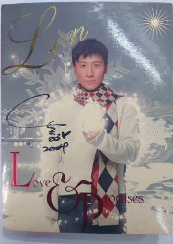 Cd 黎明 love & promises 封面有簽名