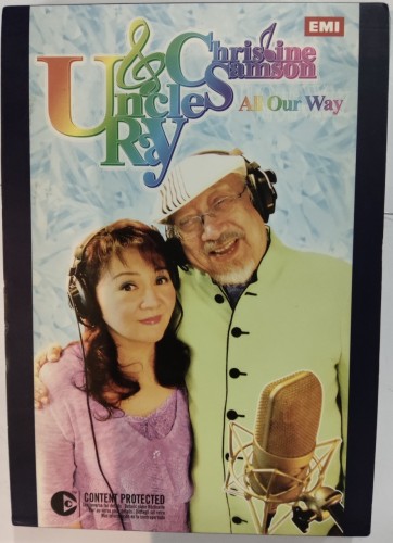 95%new CD+DVD Uncle Ray  & Christime Samson-all our way 3n