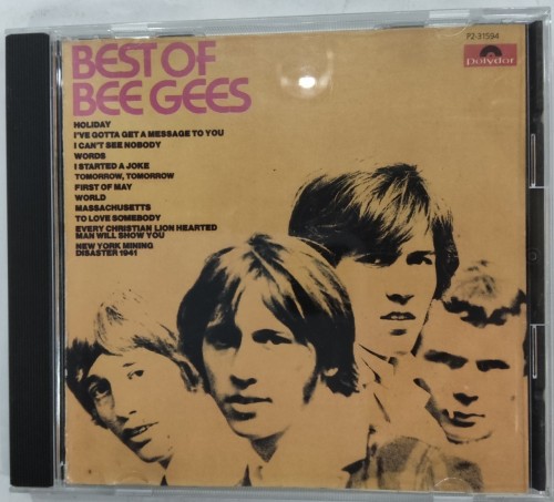 二手95%new CD best of bee gees 銀圈德版