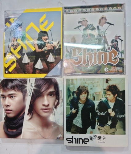 Cd  電影男孩Shine . 加州紅903十一團火音樂會.shine on.boys on film.各$25