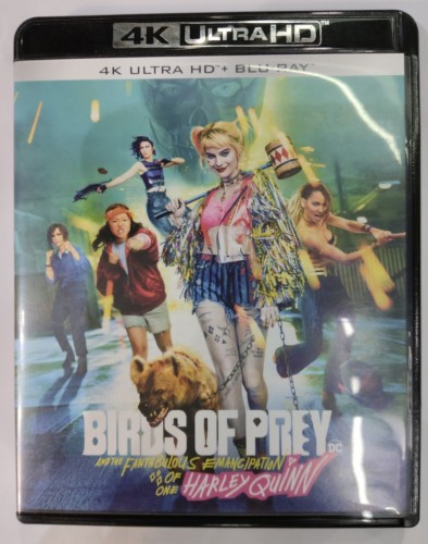 港版4k+bd Birds of prey 小丑女