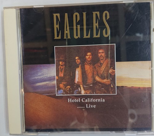 二手98%新 cd Eagles hotel california... live