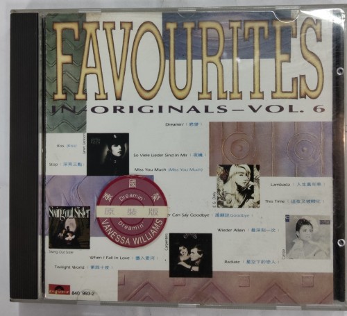 二手95%新 CD favourites in originals 6 銀圈 t-113 01