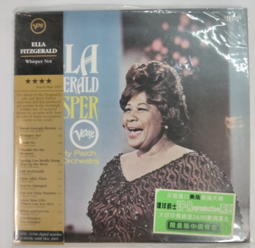 Cd Ella fitzgerald whisper not 12m