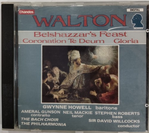 二手95%new CD walton:Belshazzar's feast coronation