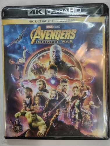 95%new 港版4k+bd Avengers infinity war 2n