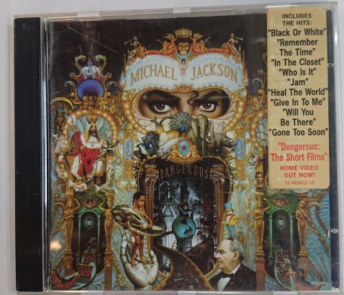 二手90%新 cd  michael jackson dangerous