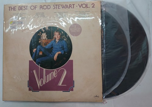 二手90%新 黑膠 2Lp: the best of rod stewart 2